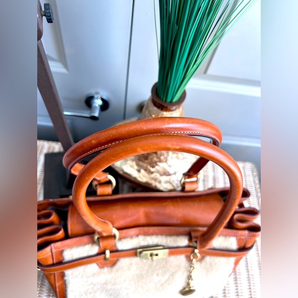 Brahmin RARE Vintage leather purse boho cottagecore quiet luxury - Picture 6 of 17